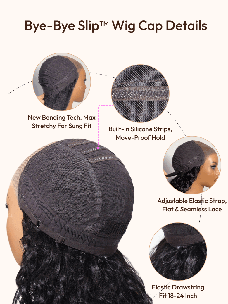 Glueless Auburn/Red Brown 13x4 Pre-Everything & 7x5 Lace Wig Loose Wave Adjustable Drawstring 150% Density