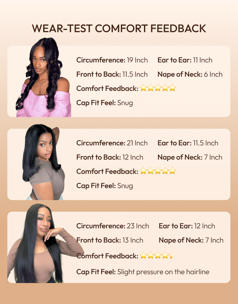 Glueless Auburn/Red Brown 13x4 Pre-Everything & 7x5 Lace Wig Loose Wave Adjustable Drawstring 150% Density