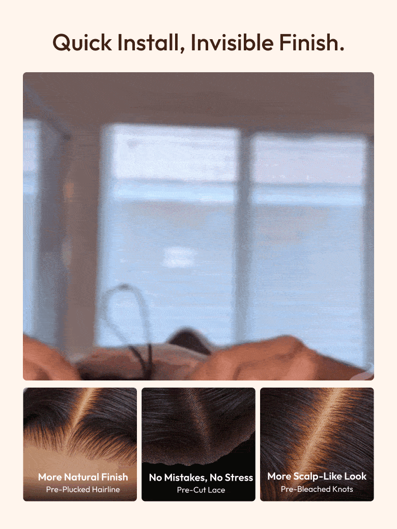 13x4 HD Lace Bye-Bye Slip Body Wave Wig – Pull & Go Fit Ear-to-Ear with Invisi Drawstring