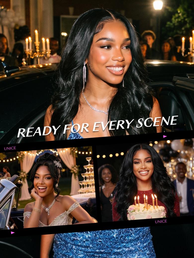 13x4 HD Lace Bye-Bye Slip Body Wave Wig – Pull & Go Fit Ear-to-Ear with Invisi Drawstring