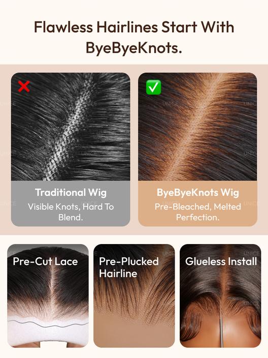 7x5 Bye-Bye Slip & 13x4 Pre Everything Curly Texture Premium Hair Drawstring Wig With Finger Coil Ends 150% Density